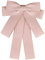 Elerevyo Nœud papillon pré-noué pour femmes, broche en ruban, épingle de fête de mariage Rose Taille unique