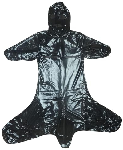 Ohyesbae Overall Sexy Enger mit Reißverschluss,SM Bodysuit Leggins für Konditionierende Hundesklaven,Männlicher Sklave kriechende Strumpfhose, All-inclusive Sexy Jumpsuit Ganzkörper Anzug