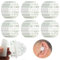 EUPSIIU 120 Pieces Autocollants D'oreille, Autocollants Oreilles étanches de Bébé, Protection Oreille Piscine Enfant, Transparents Ultra Fins Protège-Oreilles Pour Natation, Douche, Surf (120 Pieces)