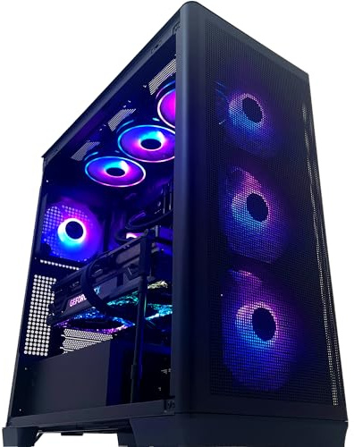 ginger6 Gaming PC Desktop 14ZH51B-8WX - Intel Core i7 14700F Processor, Radeon RX 9070 16GB Graphics, 4TB M.2 NVMe SSD, 64GB DDR5, Z790, Wi-Fi 6E 802.11ax, Liquid Cooled, Windows 10 Home