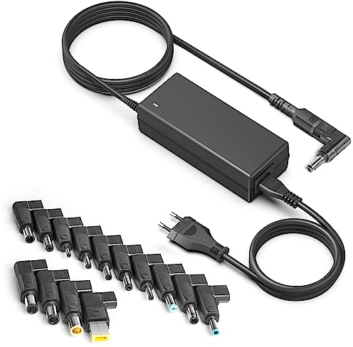 HKY 90W Alimentatore Universale Notebook Caricatore PC Universale Portatile per HP Stream ASUS Lenovo Dell Acer Toshiba Sony Fujitsu Siemens MSI Samsung Portatile Caricatore AC Adattatore