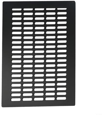 Alanmoship Rejilla de ventilación interna para rejilla de ventilación, rejillas de ventilación para armario, ventilación de armario, 30 x 30 cm, 30 x 40 cm (negro, 300 x 400 mm)