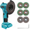 Akku Winkelschleifer set Mini Winkelschleifer, kompatibel mit Makita 18V, 16800rpm, 100MM Winkelschleifer zum Schneiden, Polieren und Schleifen(ohne akku)