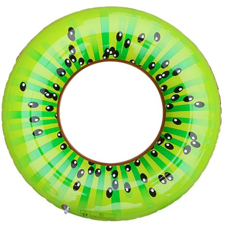 JYJLLM Pool Inflatables Floats for Kids Adults, Swimming Pool Inflatables, swimming ring,rubber ring,Swimming Ring,Fruit Rubber Ring, Inflatable Pool Toys (kiwifruit, child70#)