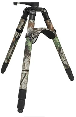 Rolanpro No Axis Tripod Shoulder Pads Shielding Sleeve Case Shoulder Pads Cover Tripod Pretection Sleeve for GITZO GT3543LS-#5 Green Jungle camo Waterproof