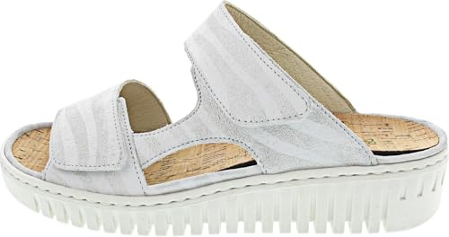 Waldläufer H-Willow Pantolette Weiß