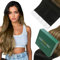 Easyouth Tape in Extensions Echthaar Balayage Braun Tape Extensions Echthaar 60 cm Off Black Honigblond Ombre Echthaar Extensions Tape 50g #1B/6/27 20pcs
