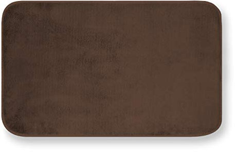 GEMITEX Teppich MERLINO 40 x 70 braun ULTRASSORBENTE, Polyester