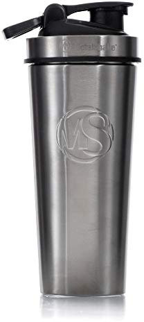 Metalshake By Sweden Unisex – Erwachsene 857306008076 Shaker, Silber, 900ml