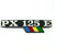 TARGHETTA LATERALE -PX125 E- PER VESPA PX ARCOBALENO