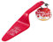 Birkmann - Paletta per Torta Colour Splash, in plastica, con Scritta, Colore: Rosso