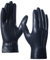 Harssidanzar Herren-Handschuhe aus italienischem Schaffell, hochwertig, mit Kaschmirfutter, GM006, Marineblau (Futter aus 100% Kaschmir)., M