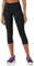 Nike Damen Df Fast Crop Hose, Black/Reflective Silv, S EU
