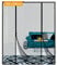 Yotache Fly Screen Door 188 x 206 cm, Reinforced Polyester Double Door Insect Mesh for Sliding French Door Keep Fly Bug Out, Black