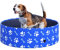 PawHut Foldable Dog Paddling Pool Pet Cat Swimming Pool Indoor/Outdoor Collapsible Bathing Tub Shower Tub Puppy Φ100 × 30H cm M Sized