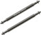 masar 20mm 2 pcs Ø 2.0mm Premium Federstege Uhr Amrband, Uhrenstege, Uhrenarmband, Stege Uhren Armband - Watch Fat Spring Bars, Pins 2,0mm, 2mm – Single Flange – Ø 1.10mm Pip – INOX 316L – 2 Pcs