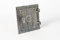 SEZAM Polish Foundry Gusseisen Schornsteinreinigung Außentür, Altes Silber 17x3.5x17cm