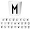 Design Letters Tasse Apprentissage Bebe | Eco Cup | Cadeau Enfant | Gobelet Enfant sans BPA/BPS | Verre Enfant pour le lait,le jus,l'eau | Gobelet Bebe Passe au Micro-ondes | Tasse Bebe | 175 Ml