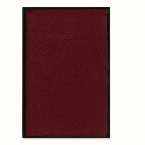 Moleskine - Notizbuch mit Kunstfell, Hardcover und Elastikverschluss, Großformat 13x21cm, Farbe Ahornrot