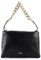 Furla Vitello Taita Piuma Shoulder Bag Nero