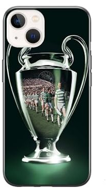 Glasgow Cel European Cup Hard Silicone Rubber Phone Case Cover for iPhone 7 8 XR 11 12 13 14 SE (choose you phone model in order details) (iPhone 11)