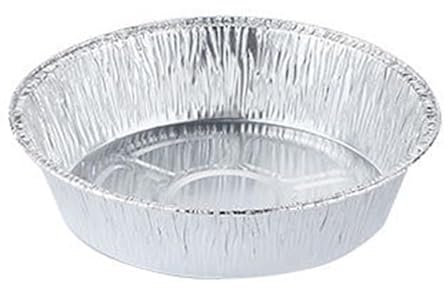 ZLXHDL Placas De Aluminio Para Tartas, Moldes Para Tartas Reciclables, Latas Redondas Desechables Para Tartas Con Buena Conductividad Térmica Para Tartas, Pasteles, Cenas(7 in-50 plato hondo)