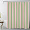 LB Grün und Rosa gestreift Duschvorhang 120x175cm(BxH) Abstrakte Geometrie Antischimmel Wasserdicht Badezimmer Vorhänge, Moderne Kunst Extra Kurz Polyester Stoff Bad Vorhang mit Haken