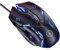 HEMOTON 1pièce Souris Gamer Silencieuse avec Rétroéclairage Lumineux Souris Filaire Ergonomique pour Pc Et Jeux avec Niveaux Dpi Ajustables Noire