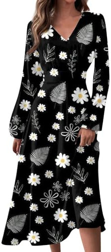 Sommerkleid Damen Stretch Blusenkleid Damen Langarm Hip Hop Kleid Rosegold Damen Pareos & Strandkleider Für Damen Strickkleid Damen Winter Schwarzes Abendkleid Damen Corsagenkleid Damen(2-Gray,XXL)