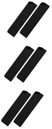 Amosfun Fleischmesser 6 Stk Messerset Klingenschutz Für Messer Spitzenschutz Messerschutzcover Beflockungsmesser Ärmel Abdeckungen Für Kochmesser Halter Beflockungsmesserschutz Reisemesserschutz Black