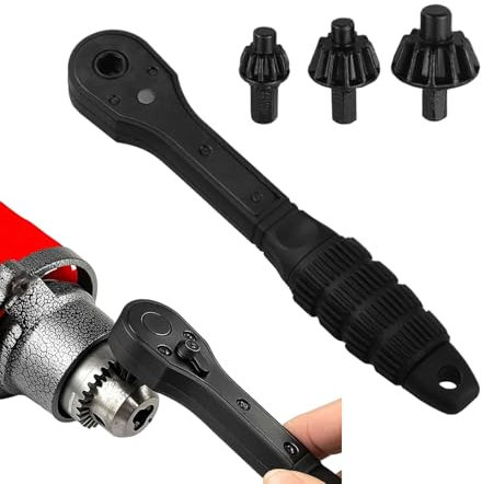 Clé À Choc 2 En 1 Pour Mandrin De Perceuse - Clé À Douille Pour Mandrin De Perceuse - Adaptateur Rapide Pour Réparation Automobile Et Projets Manuels