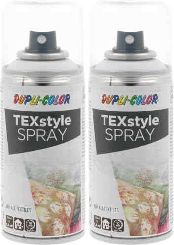 DUPLI-COLOR 319921 TEXstyle SPRAY weiß 150 ml (Packung mit 2)