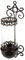 SIDCO Windlicht Metall Wandkerzenhalter Kerzenhalter Wandleuchter Wand Laterne