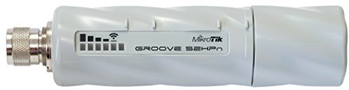 MikroTik RBGroove52HPn - Groove 52HPn L3, 2.4/5GHz 802.11a/b/g/n, 27dBm, N-Male, Weatherproof