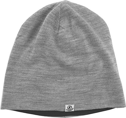 Chaskee Mütze St. Moritz Beanie Fleece Lining Merinowolle, Farbe:Grey, Variante:Fleece Beanie