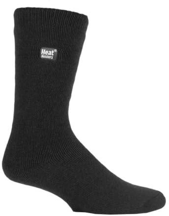 HEAT HOLDERS Ultra Lite - Herren Winter Warm Dünn Business Thermosocken (39/45, Charcoal)