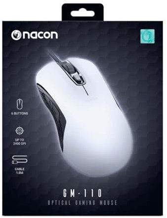 Nacon Souris Gaming Optique GM-110 Blanche