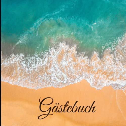 GÄSTEBUCH FERIENWOHNUNG: Gästebuch quadratisch - Ferienwohnung oder im Hotel - Ferienwohnungen - Pensionen / Hotels für Urlaubsgäste - Ostsee / Nordsee