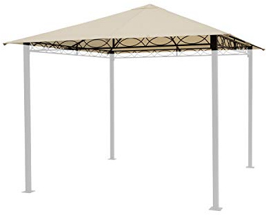 Ersatzdach 3x3 m für Rendezvous Premium ca. 220 g/m² Champagner