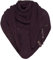 KNIT FACTORY - Dreiecksschal Jaida - Damen Strickschal mit Wolle - Hochwertige Qualität - XXL Schal - 190 x 85 cm - Aubergine