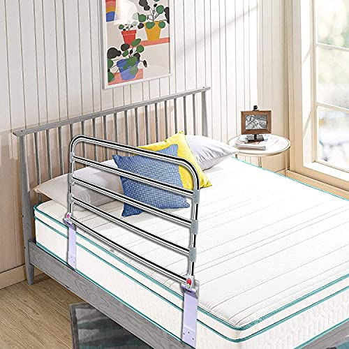 FZYE Handläufe für Behinderte, Seitengitter für Bett mit Absturzsicherung, Senioren, Schwangere, klappbare tragbare Bettgriffhilfe (werkzeuglose Montage), Höhenverstellbar