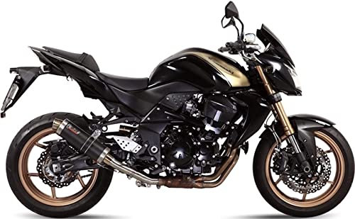 MIVV Pot d'échappement Gp carbone compatible avec Kawasaki Z 750 z750 r 2011 2012 2013 2014