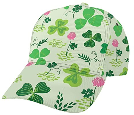 通用 Black Cherries with Golden Tails Pattern Baseball Caps Adjustable Baseball Hat Washed Dad Hat for Summer