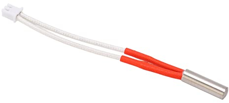 Kadimendium 5 Stück Heizpatrone 3D Drucker für Extruder Hotend 40W 100K Thermistor Heizstab für Anycubic Mega I3 Mega S Mega Pro 3D Drucker Extruder(#1)