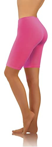 sesto senso Short Court Femme Sport Coton Coloré Jambes Longues Fitness Yoga Legging