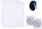 2 Pcs Mosquitera para Ventanas, 130 x 150cm Mosquiteras de Ventanas Adhesiva, Mosquitera Ventana con 2 rollos de cinta adhesiva, Se Puede Cortar (Blanco)