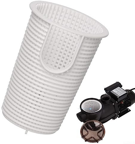 Swimming Pool Pump Filter Basket, 3/4HP 2400GPH Skimmer Basket, Suitable for Swimming Pool Filter Accessories