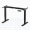 FLEXISPOT E6 MAX Standing Desk with USB Dual Motors Electric Height Adjustable Sit Stand Up with Anti-collision System and Memory Panel(Black Frame Only)
