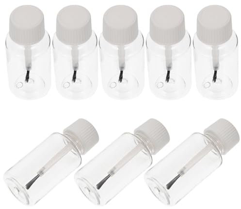 FRCOLOR 24pièces Bouteilles Vides De Vernis à Avec Pinceau Flacons Transparents Pour Et Application De Soins Des