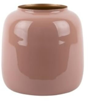 Present Time [DL] Vase Ivy Large Iron Enamel Faded pink